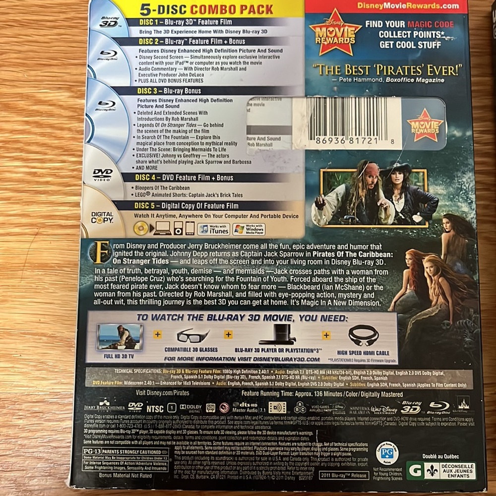 Brand New Blu-Ray DVDs. Never opened, still sealed - Picture 4 of 7